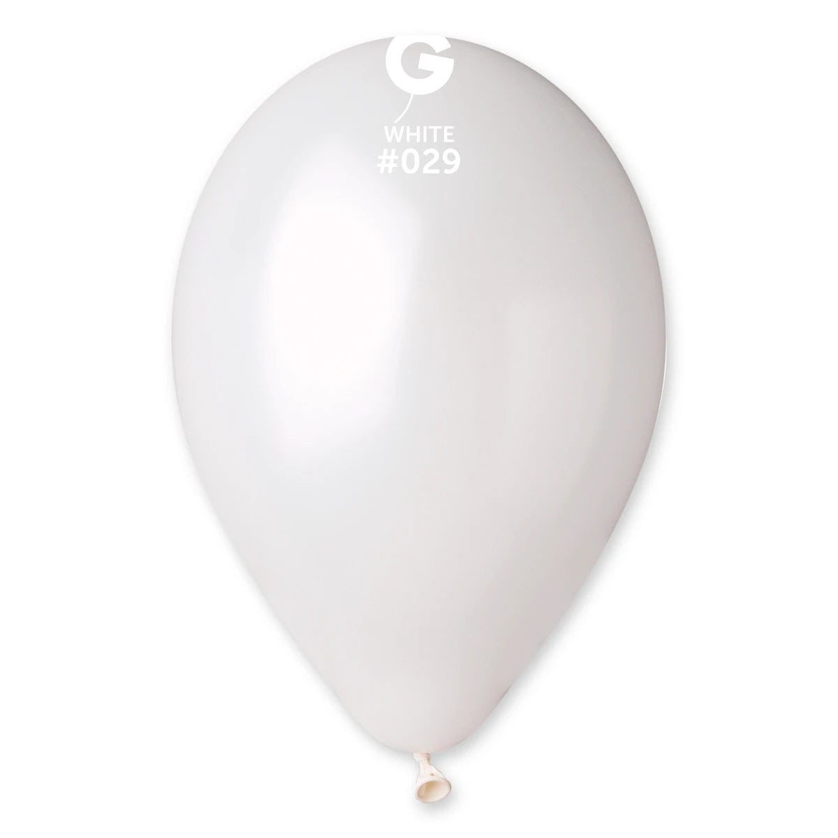 Gemar GM110 #029 METAL WHITE 112900 METALLIC COLOR 12IN