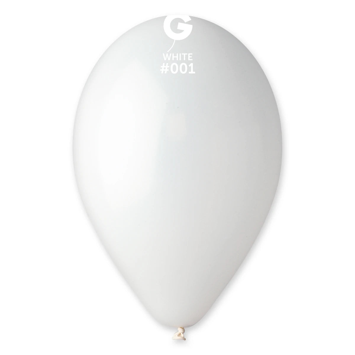 G110 #001 WHITE 110104 STANDARD COLOR 12IN