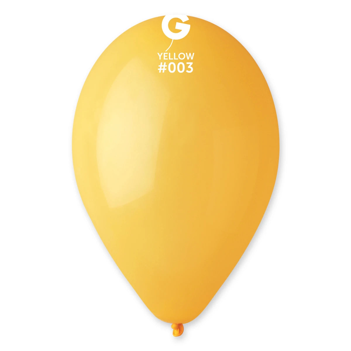G110 #003 YELLOW 110302 STANDARD COLOR 12IN